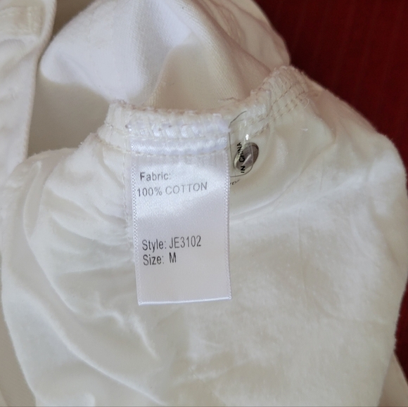 Women's Elan White Fray Denim Shorts - Picture 6 of 12